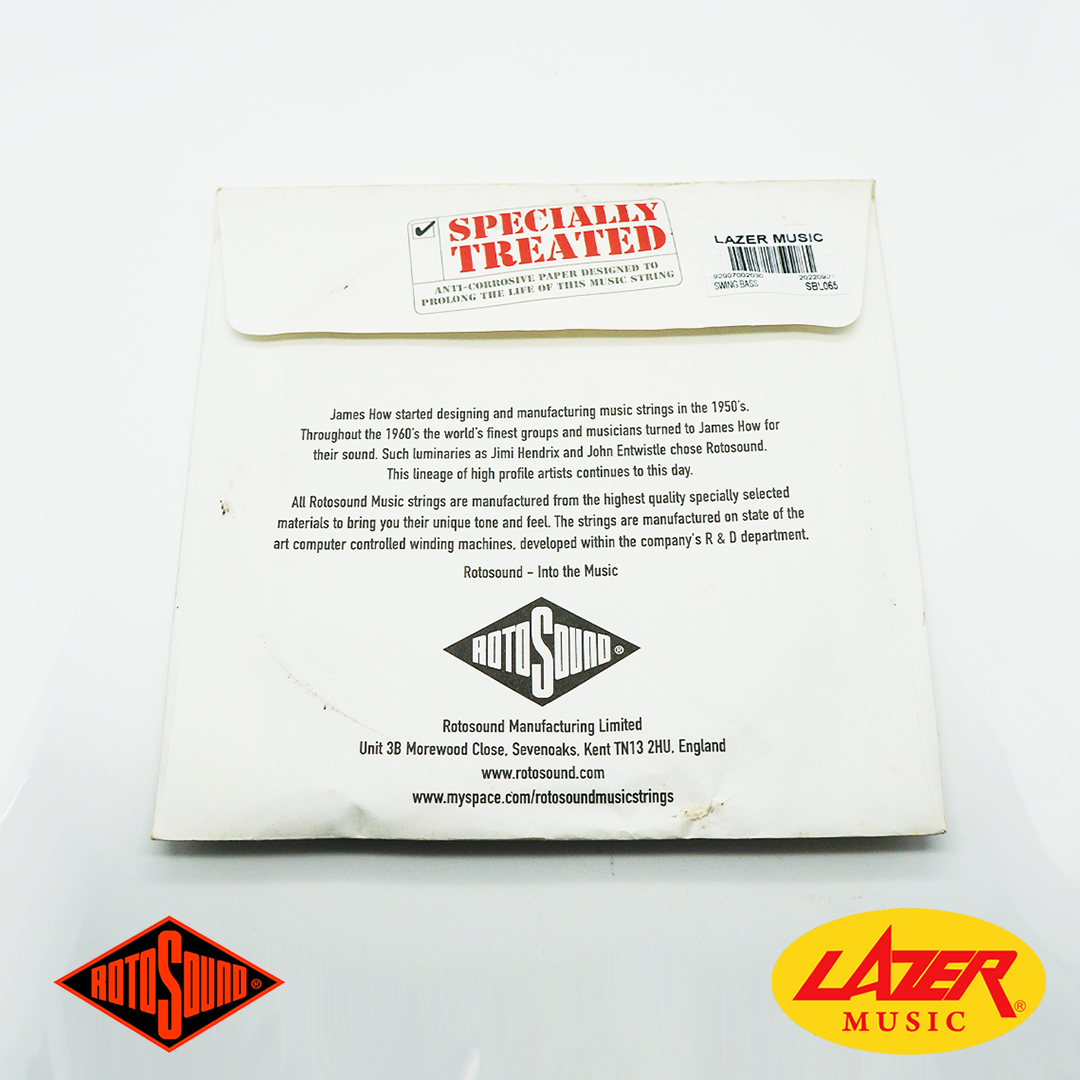 Rotosound Swing Bass 66 Light Bass Guitar String (1-Piece D-String)